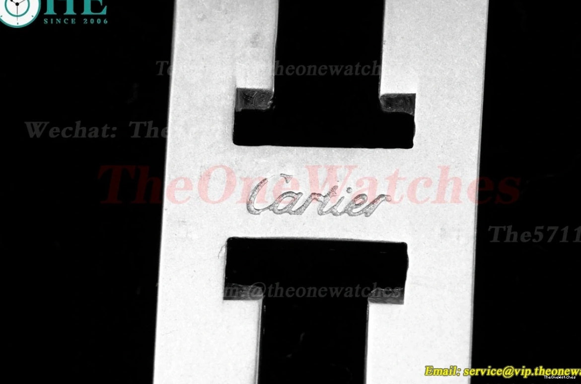 36mm 3KF De Cartier SS A076 Stk Bleu SS Ballon Pink 0217